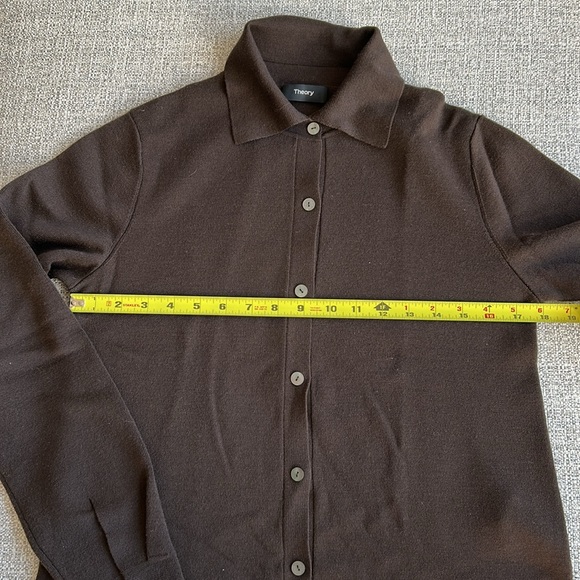 Theory Brown Knit Sweater - Picture 6 of 8